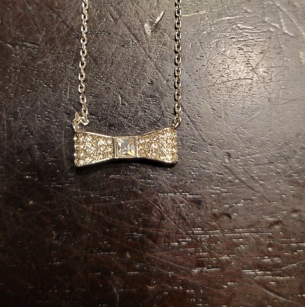 Kate Spade Gold Bow Necklace